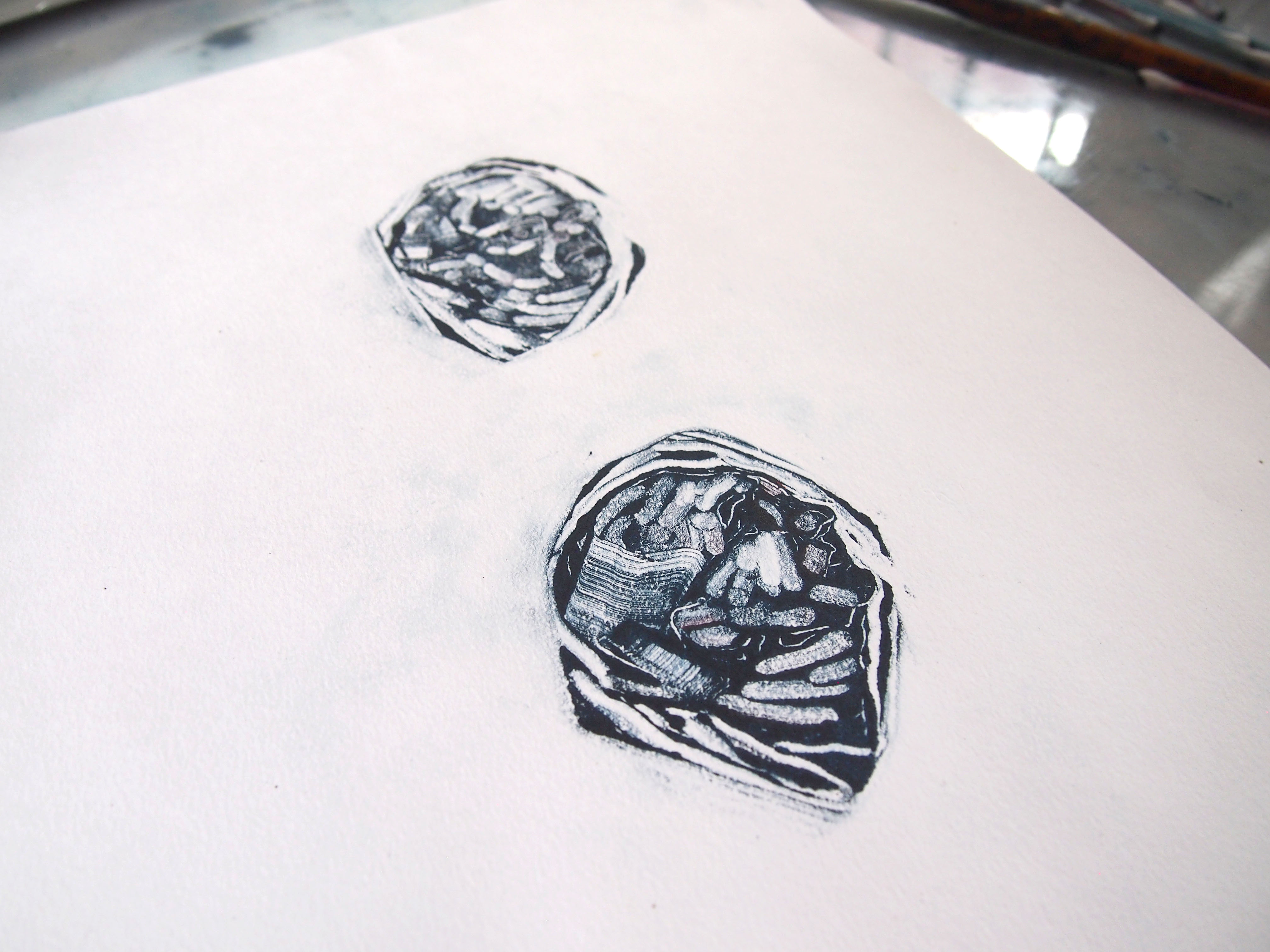 'Untitled Monotype' Georgia Green