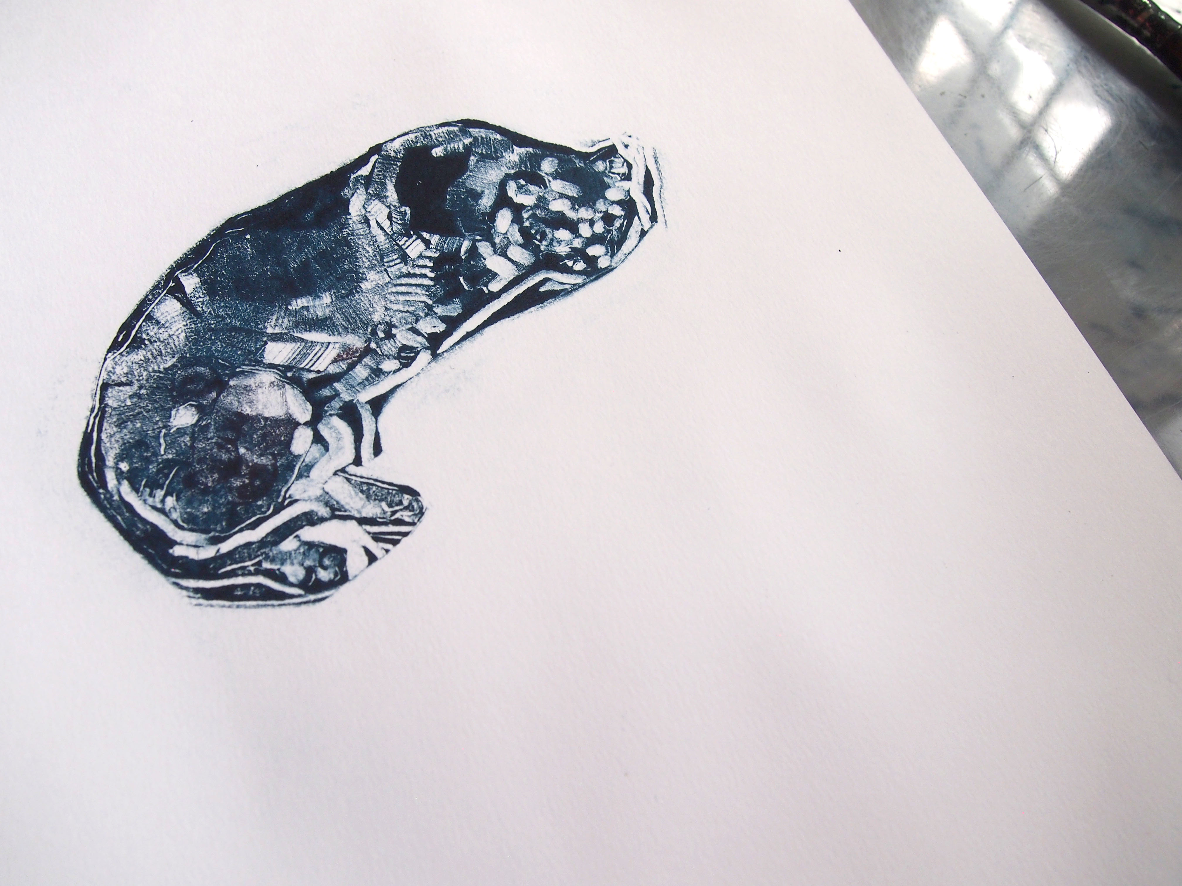 'Untitled Monotype' Georgia Green