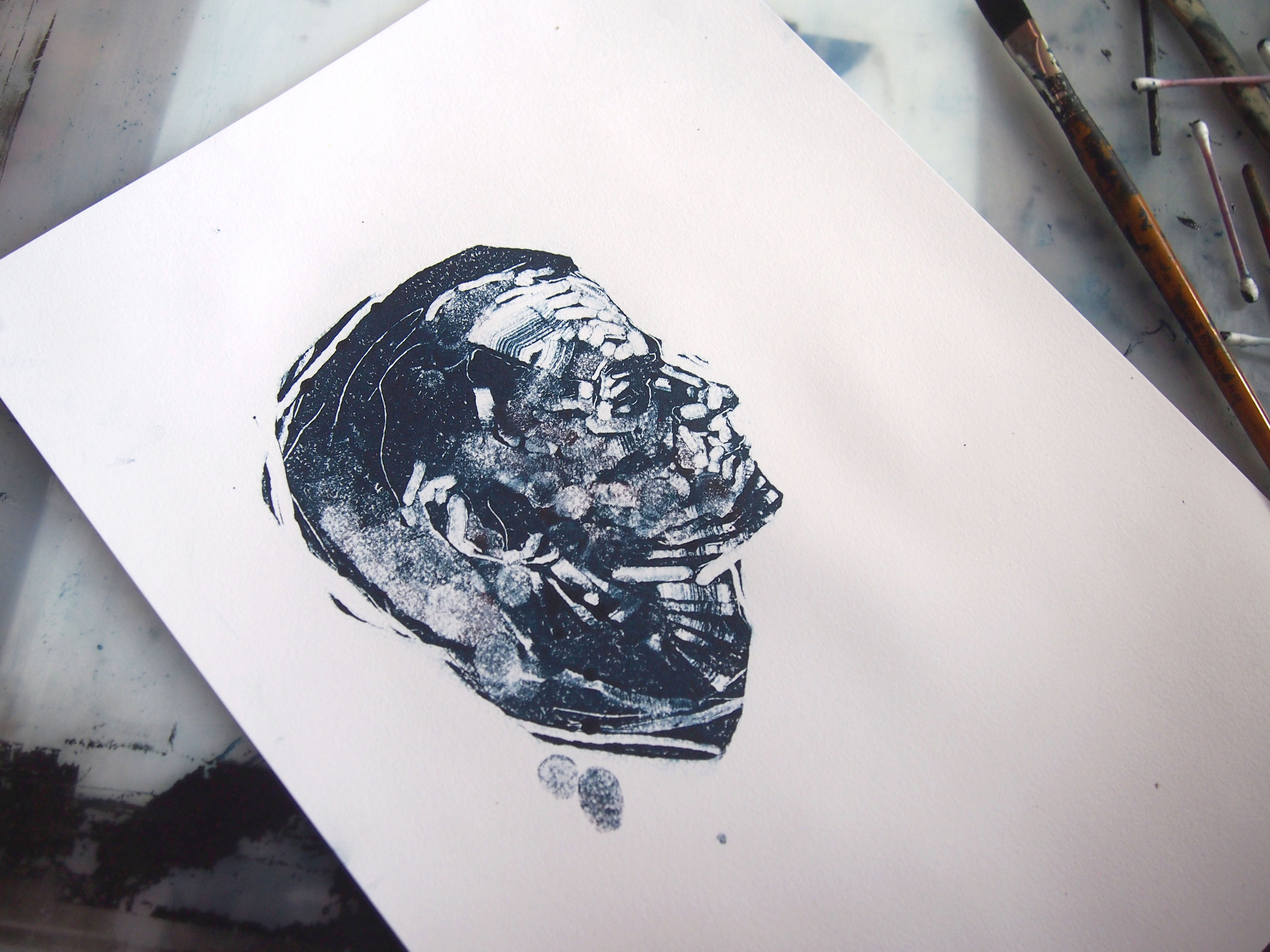 'Untitled Monotype' Georgia Green