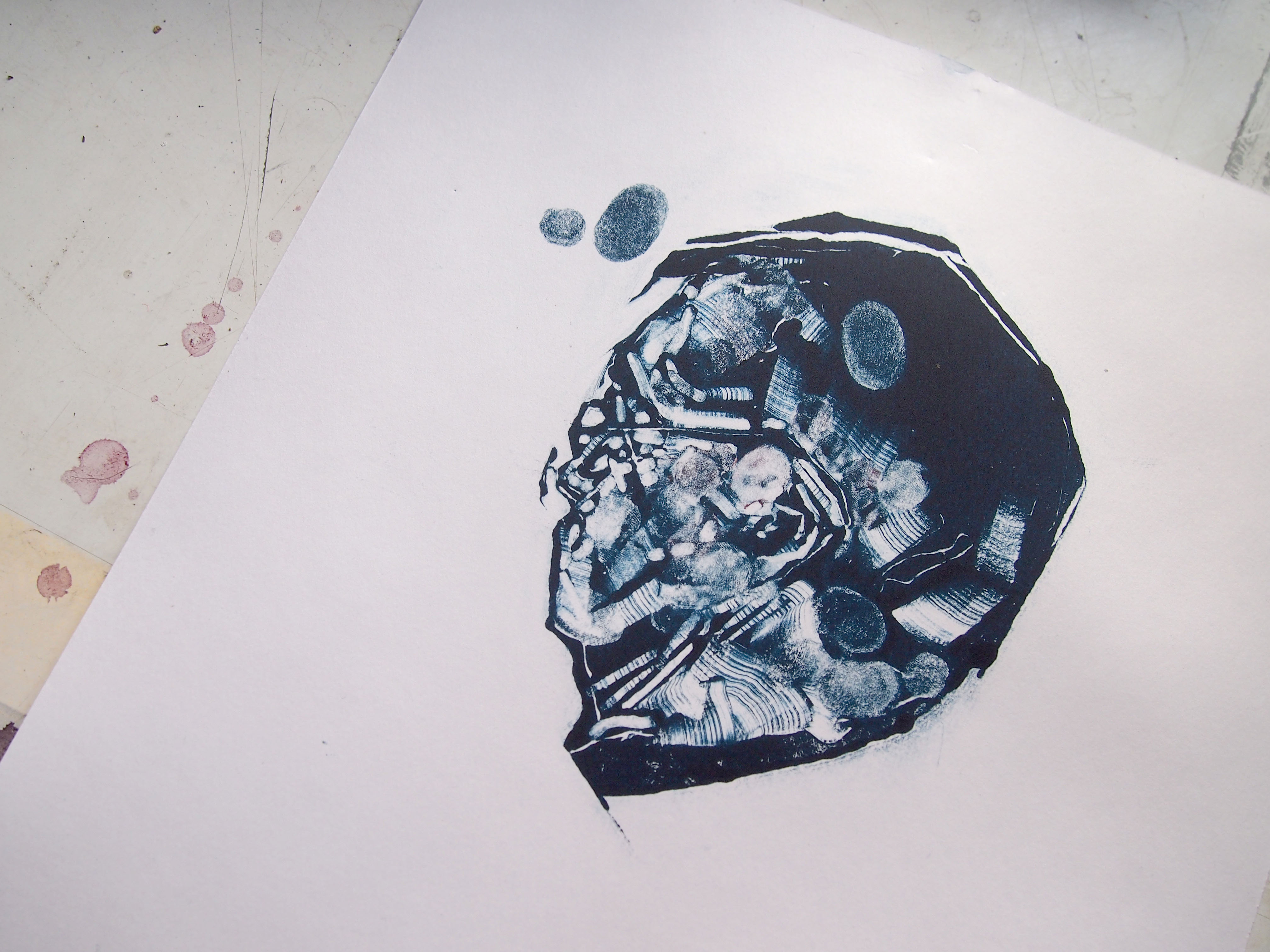 'Untitled Monotype' Georgia Green