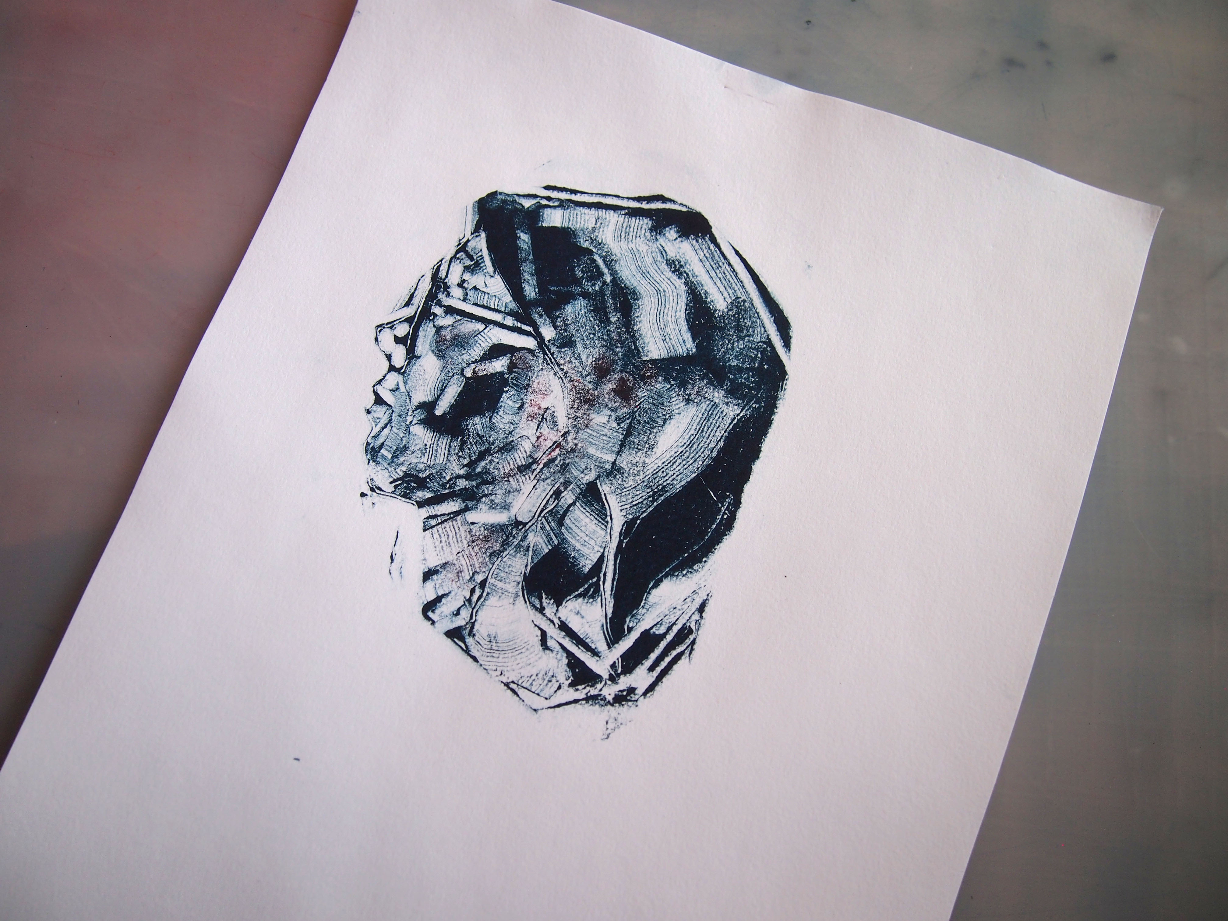 'Untitled Monotype' Georgia Green